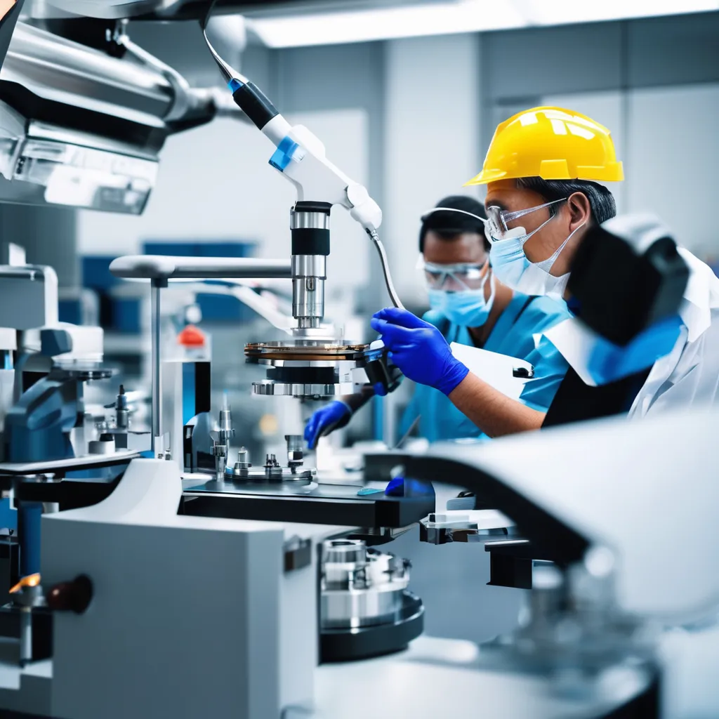 Medical Devices For components that require strict quality control and surface smoothness.